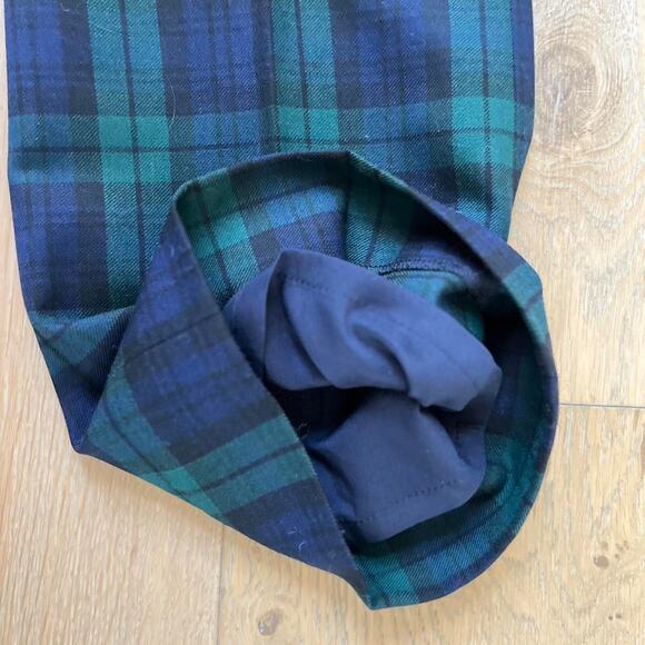 NWT! J. Crew Plaid Hayden Cropped Wool Blend Pants - Picture 7 of 8